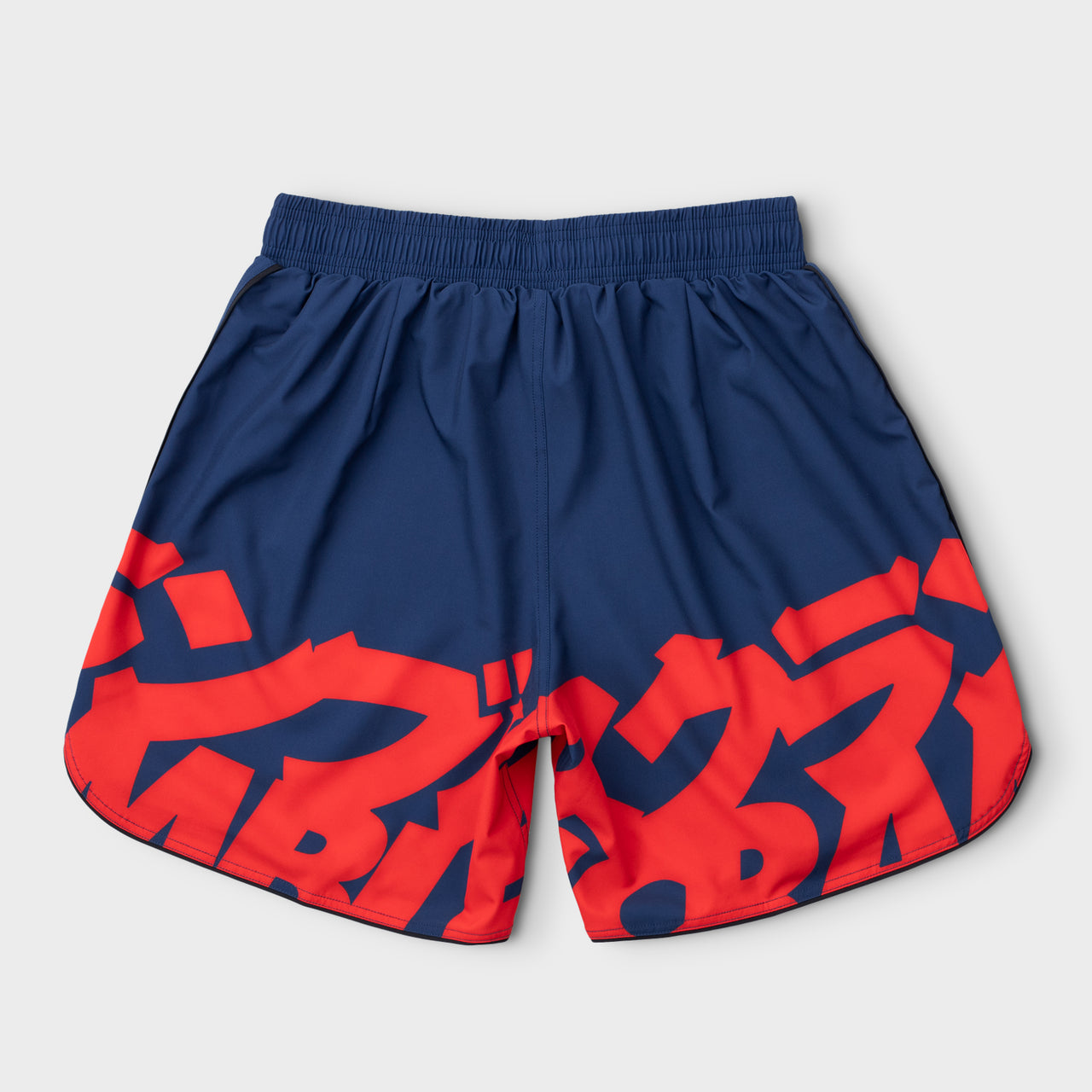 Scramble "BAKA" Shorts - Blue/Red