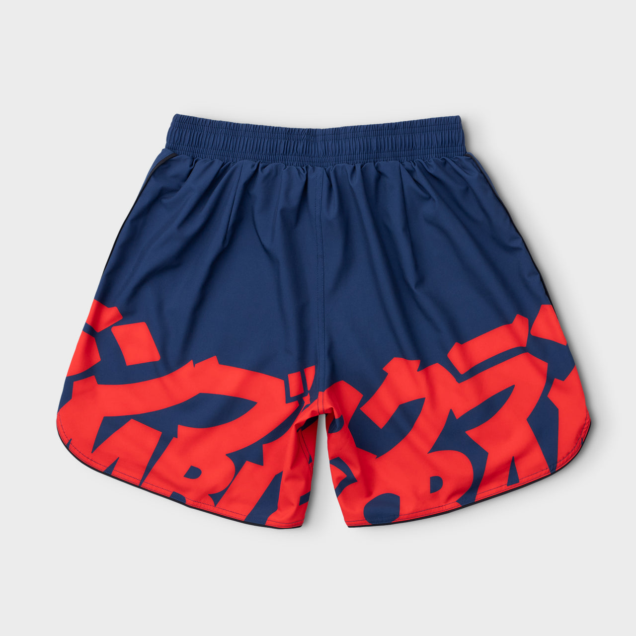 Scramble "BAKA" Shorts - Blue/Red