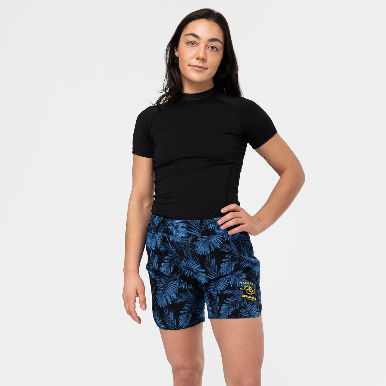Scramble Indigo Camo Women's Shorts