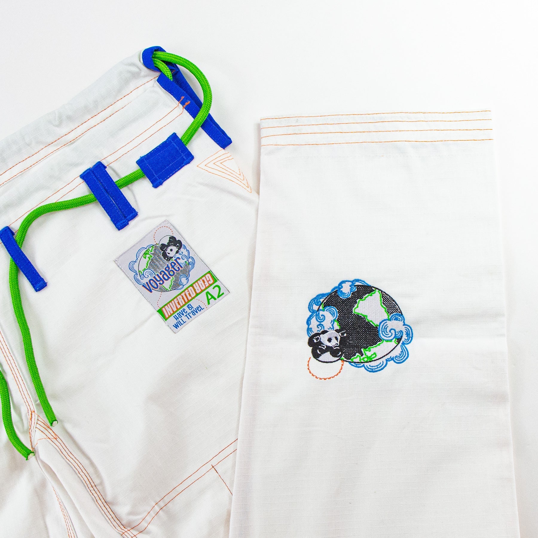 Inverted Gear Voyager BJJ Gi - White