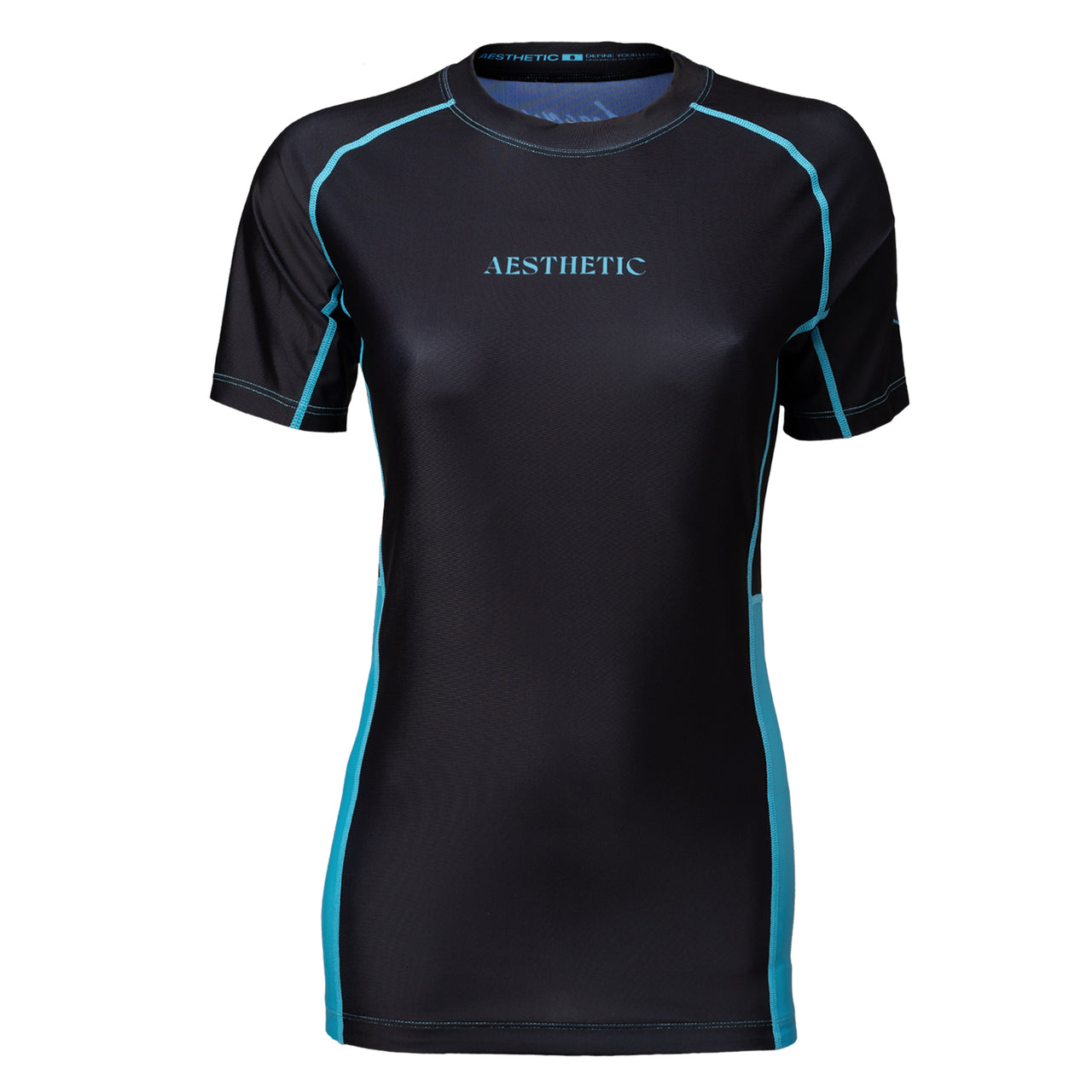 Aesthetic "Legacy" Women's Short Sleeve Rash Guard - Tron