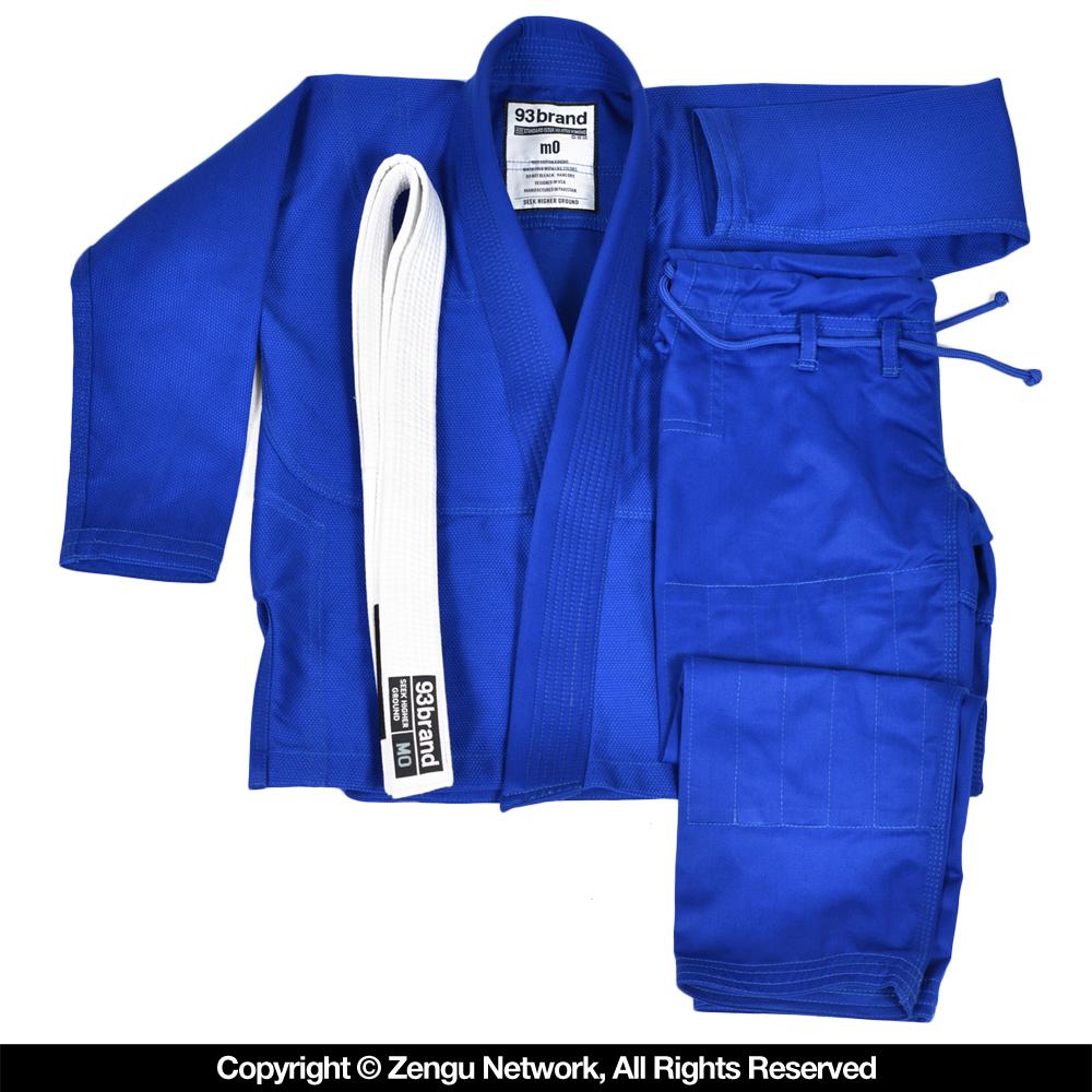 93brand "Standard Issue" V1.2 Children's BJJ Gi - Blue