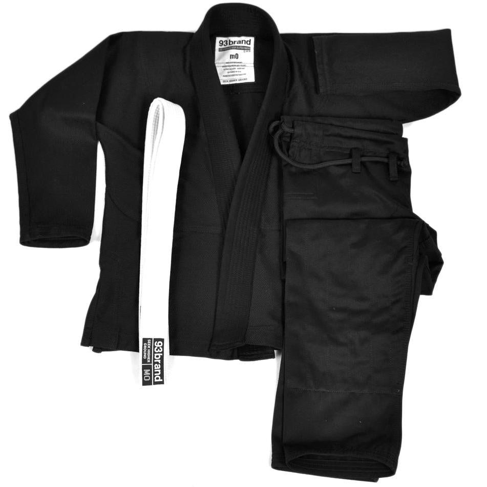 93brand "Standard Issue" V1.2 Children's BJJ Gi - Black
