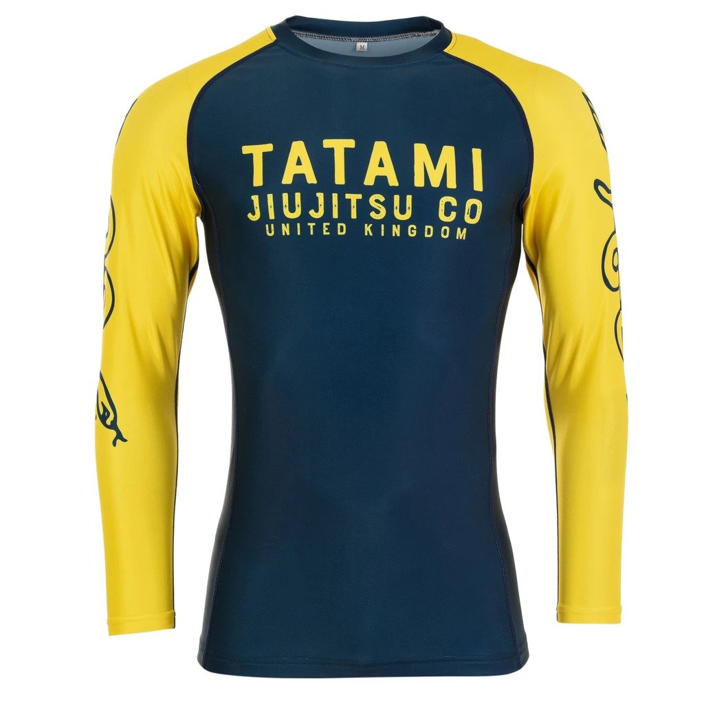 Tatami Supply Co Long Sleeve Rash Guard - Navy