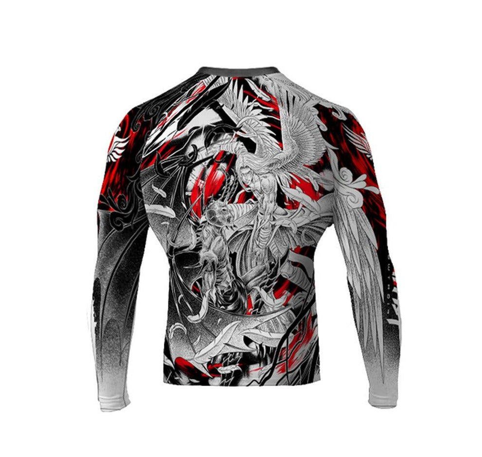 Raven "Heaven and Hell" Rash Guard
