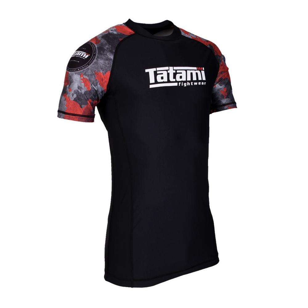 Tatami "Renegade Red Camo" Short Sleeve Rash Guard