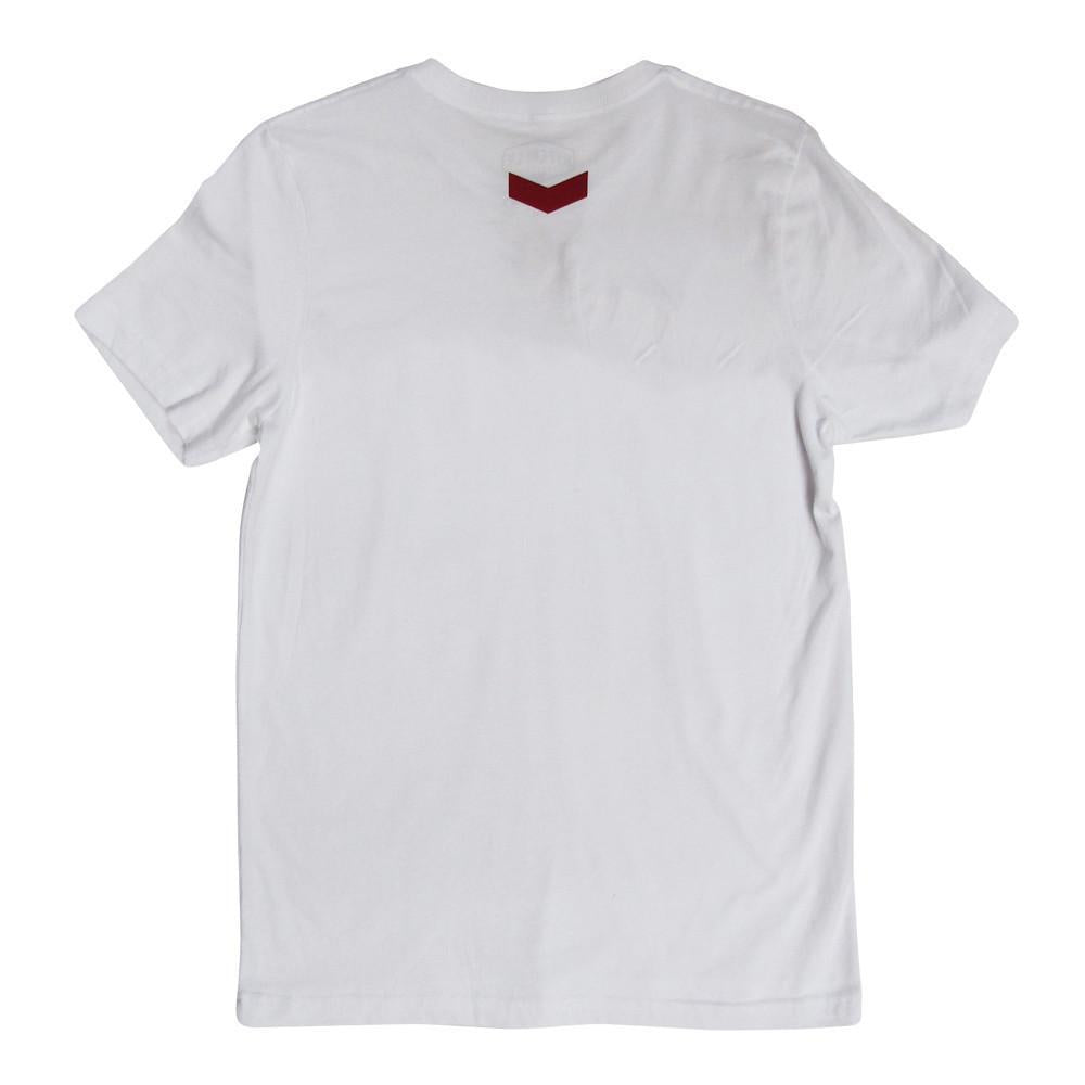 Hyperfly "League" T-Shirt - White/Red