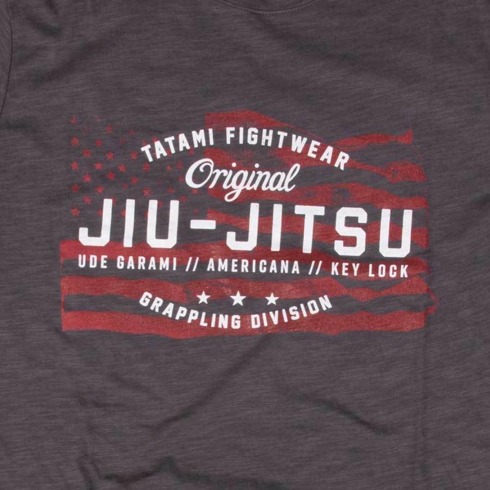 Tatami "Americana" T-Shirt - Grey/Red
