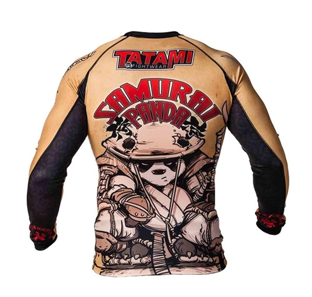 Tatami x Chris Burns "Samurai Panda" Men's Rash Guard