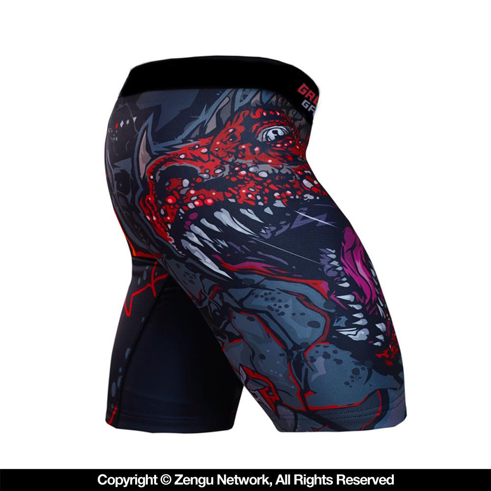 Ground Game "Sweat & Tears" Vale Tudo Compression Shorts