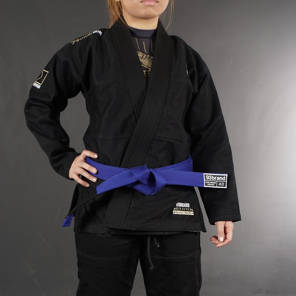 93brand "Body Butchers" Women's BJJ Gi - Black