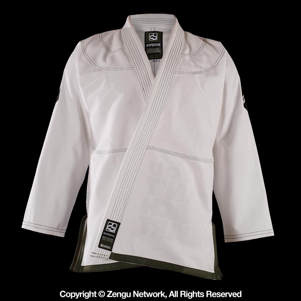 Hyperfly Jiu Jitsu Gi - White/Olive
