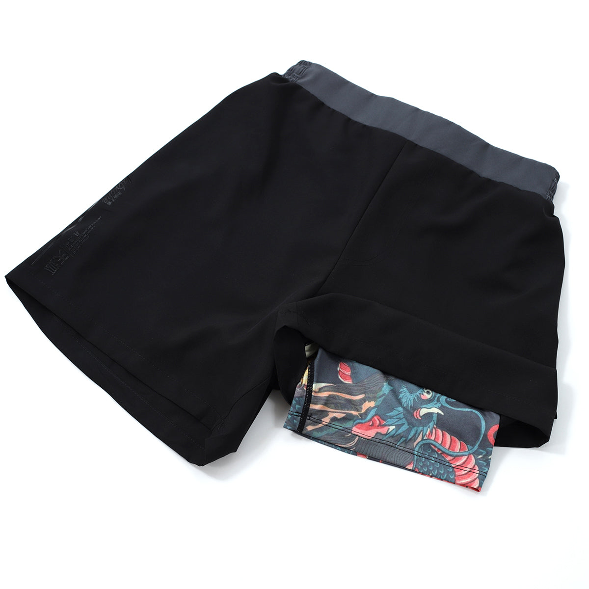 Kitsune "Red Skies" Compression-Lined Shorts
