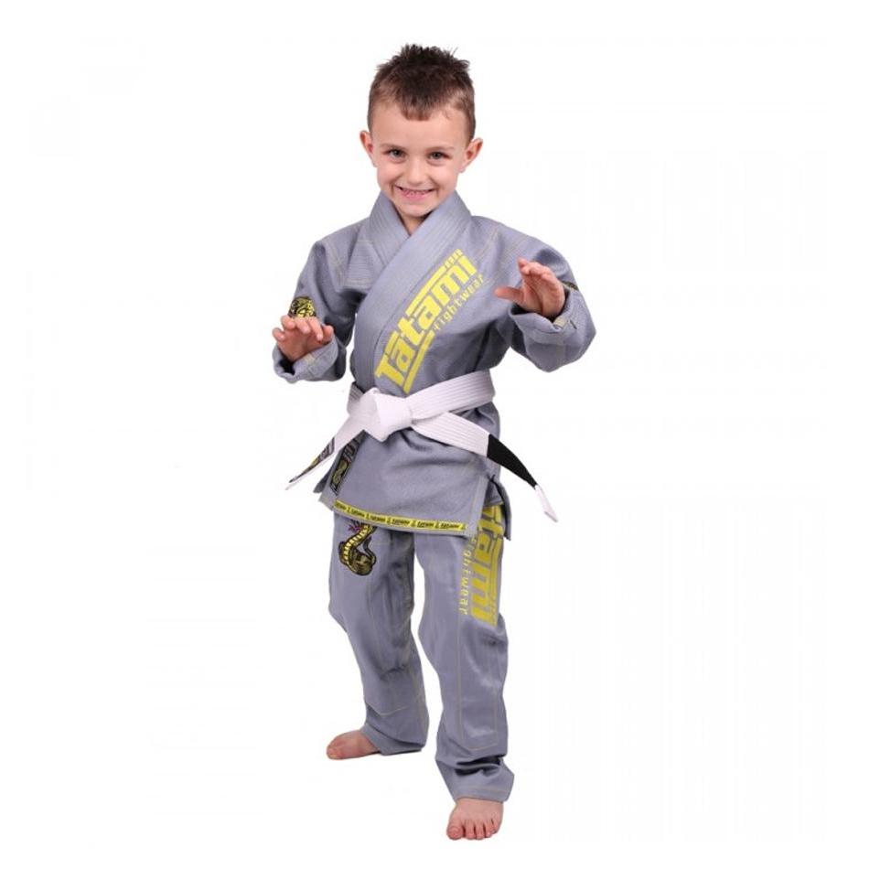 Tatami x Meerkatsu "Animal" Grey Children's BJJ Gi
