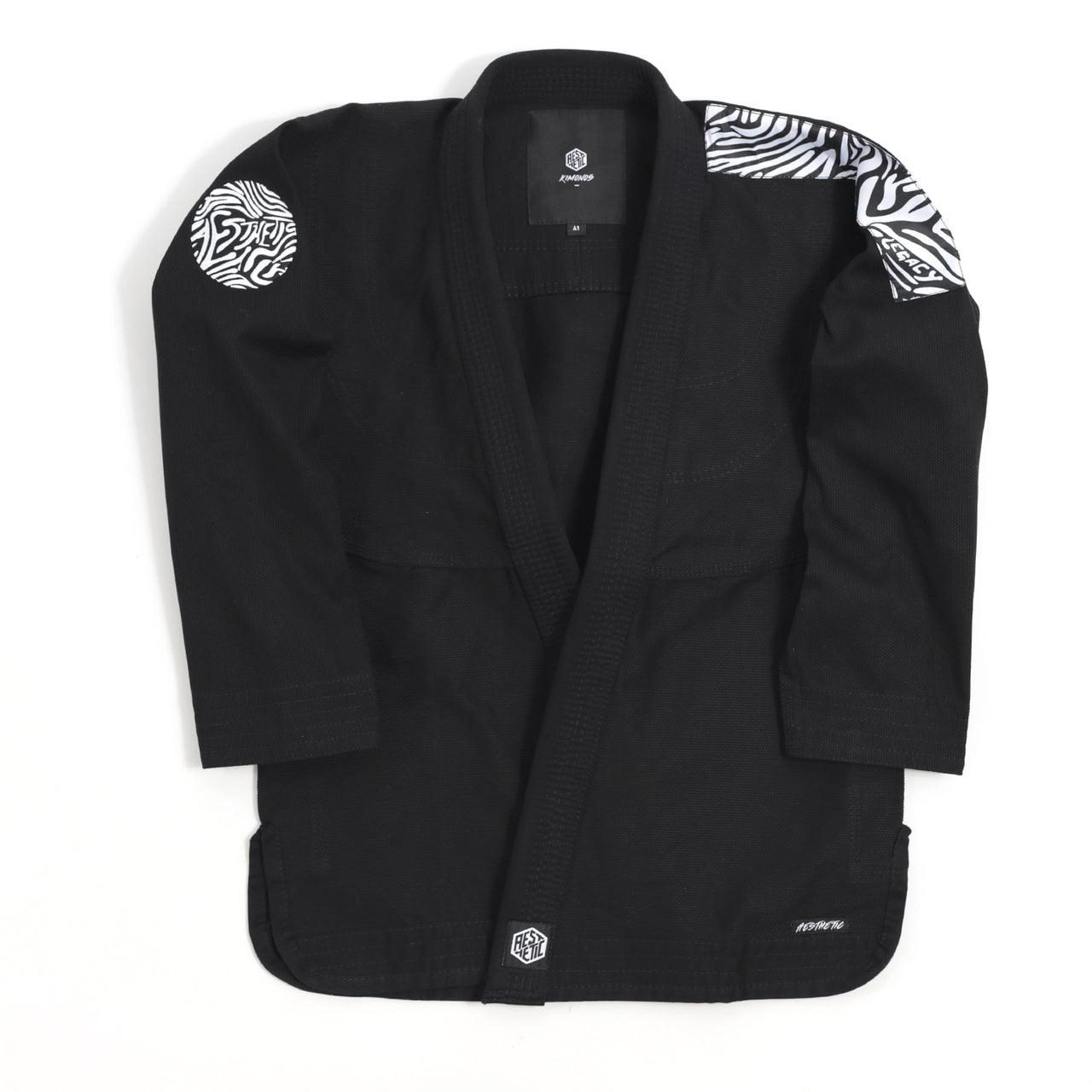 Aesthetic "Tiger" BJJ Gi - Black