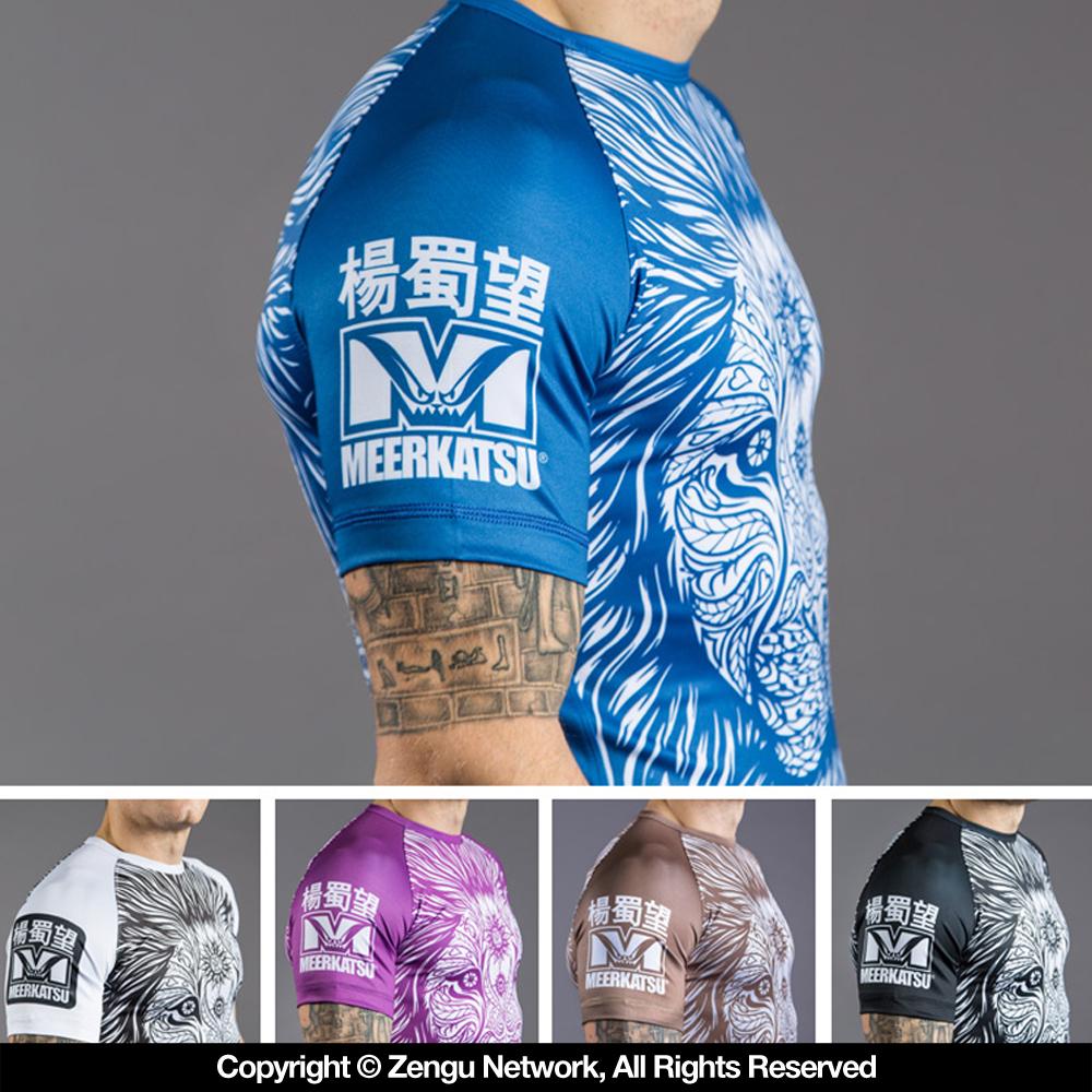 Meerkatsu "War Lion" Ranked IBJJF Rash Guards