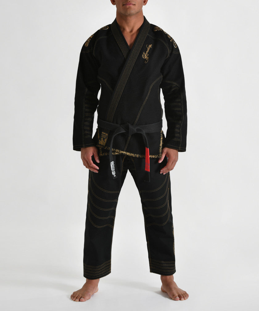 Grips "Armadura" BJJ Gi - Black