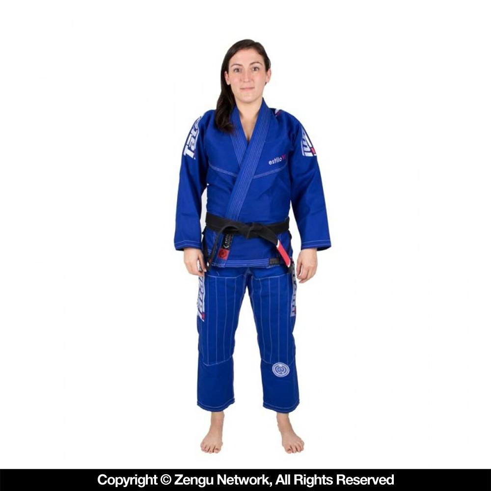 Tatami "Estilo 6.0" Women's BJJ Gi - Blue/Silver