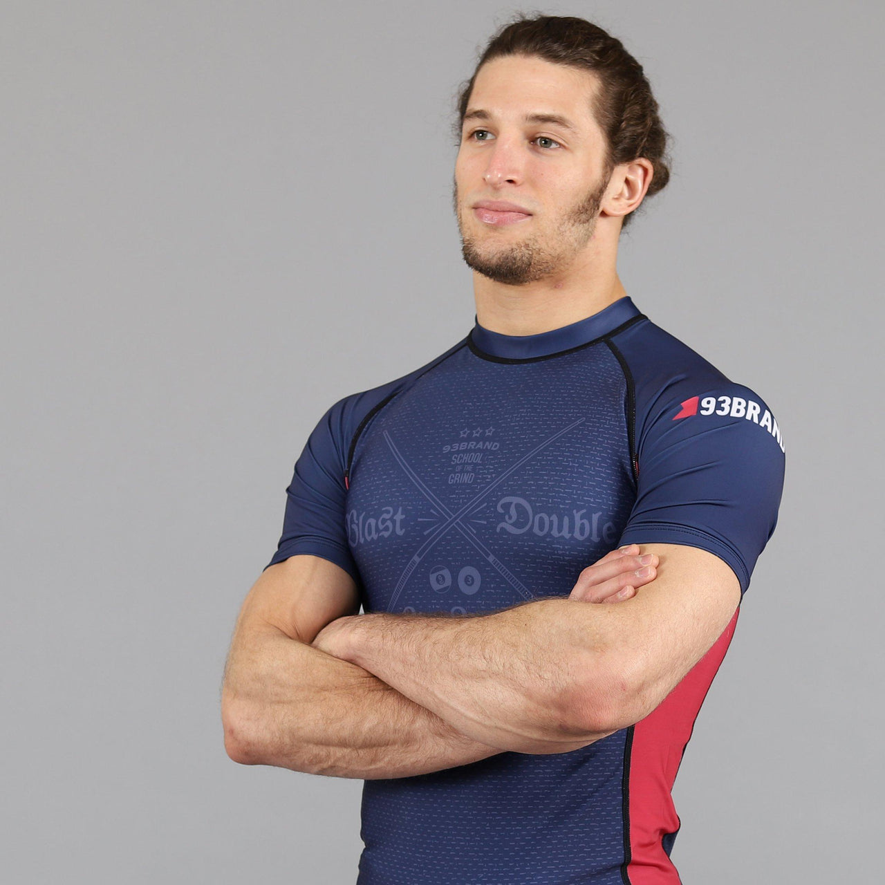 93brand "Blast Double" Men's Rash Guard