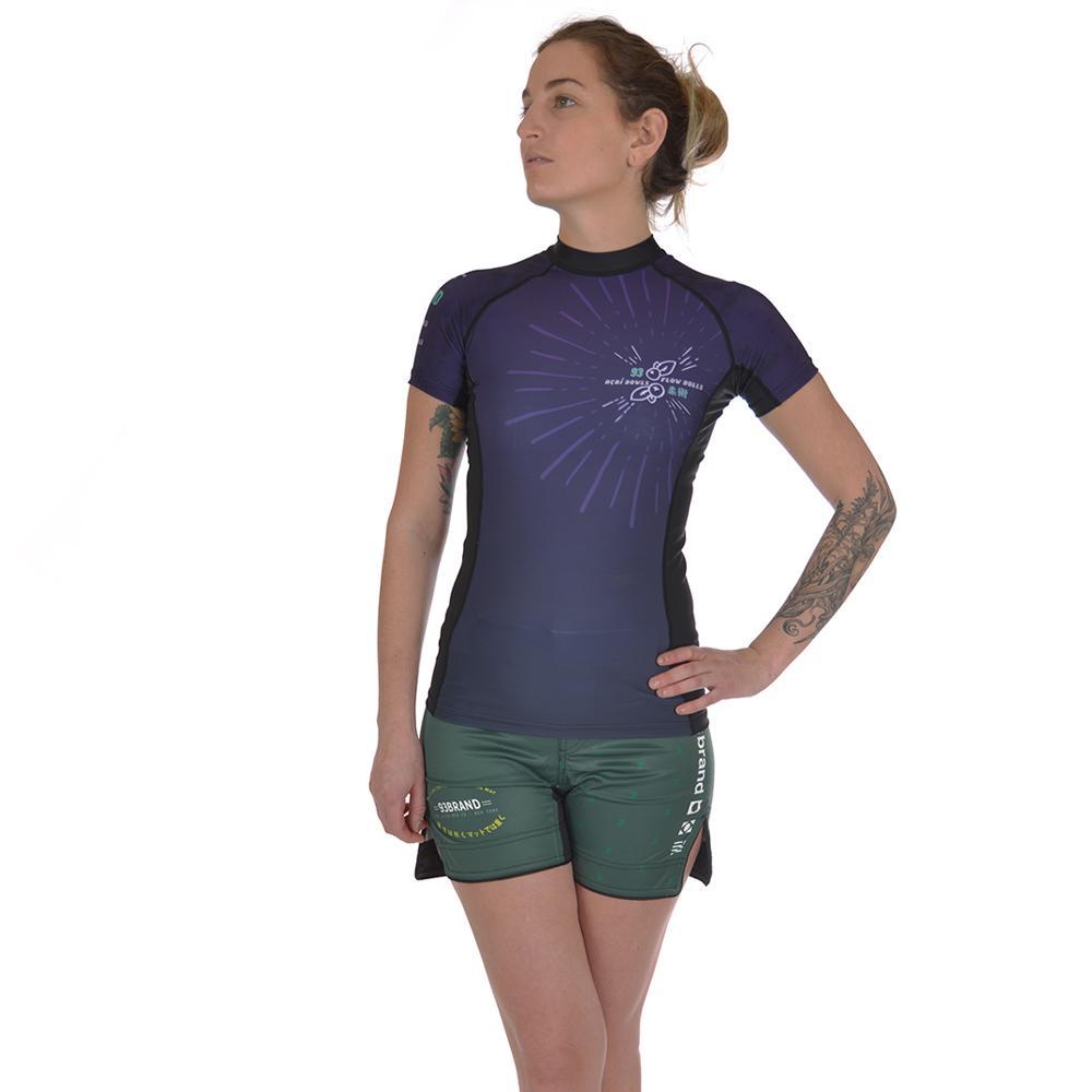 93brand "Berry" Women's Rash Guard