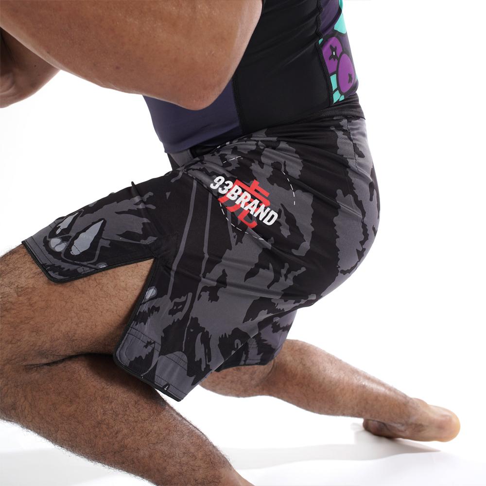 93brand "Dark Tiger" Regular Cut Shorts