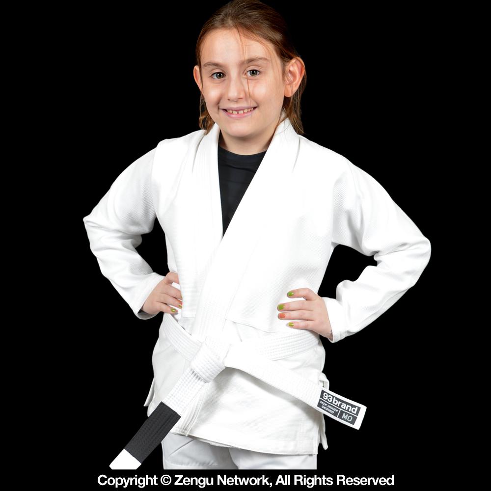 Two 93 Brand Kids newest Jiu Jitsu Gi/Kimono, Sizes M1 & M2