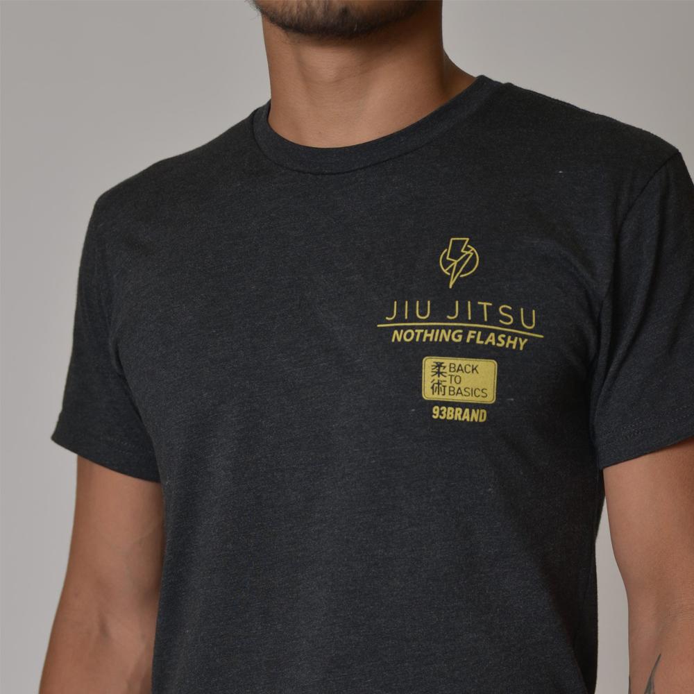 93brand "No Flash" Jiu Jitsu Men's T-Shirt
