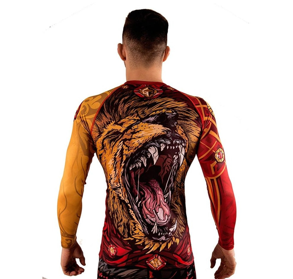 Ground Game Bushido 3.0 Rashguard Long Sleeve — BJJ Fightgear