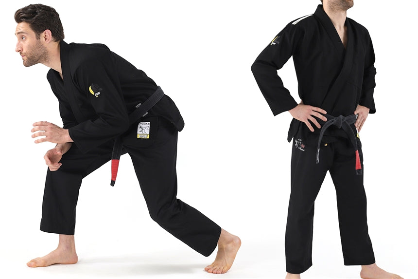 Kitsune "Bloom" BJJ Gi - Black