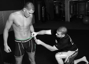 Diamond MMA Compression Shorts and Protective Cup