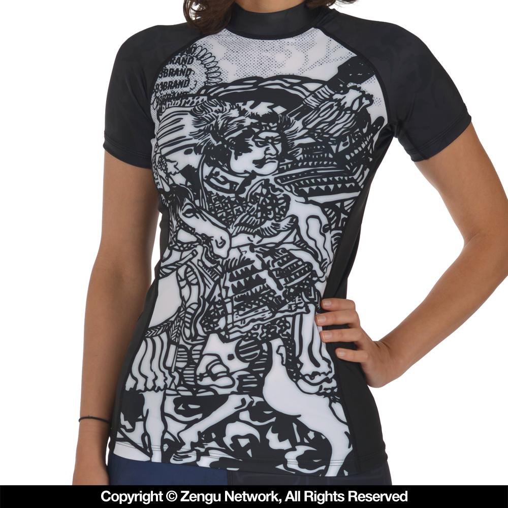 93brand "Gunba" Ranked Women's Rash Guard