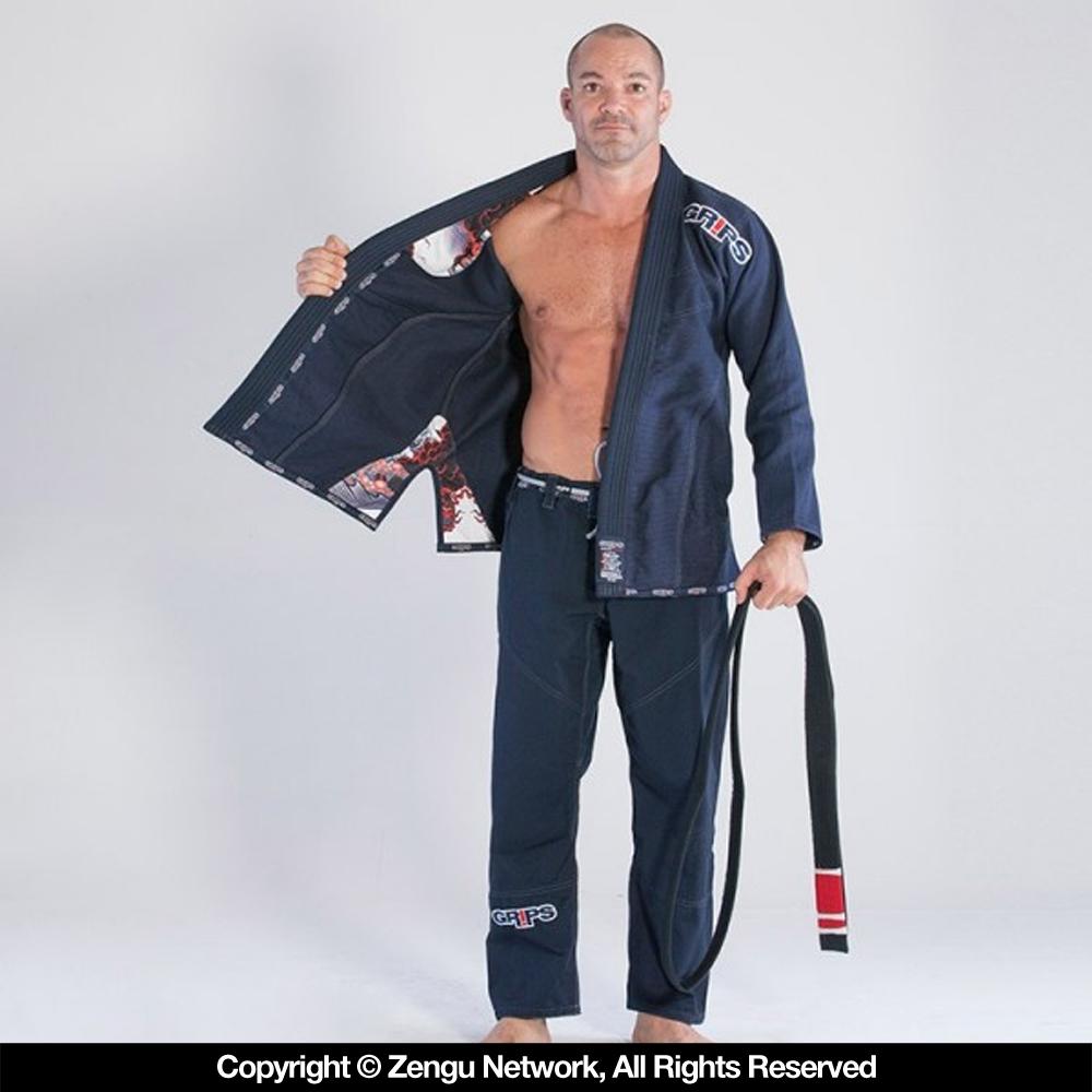 Grips Athletics "Secret Weapon 2.0" BJJ Gi - Navy Blue