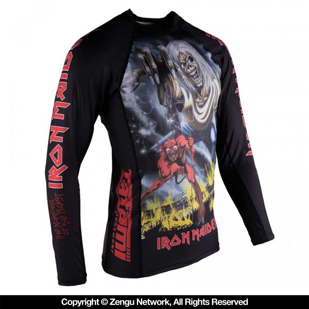 Tatami "Iron Maiden Number Of The Beast" Women's Grappling Rash Guard