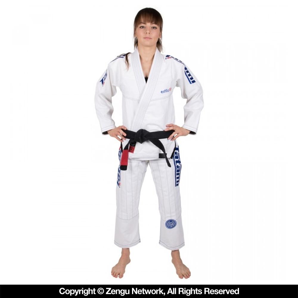 Tatami "Estilo 6.0" Women's BJJ Gi - White/Blue