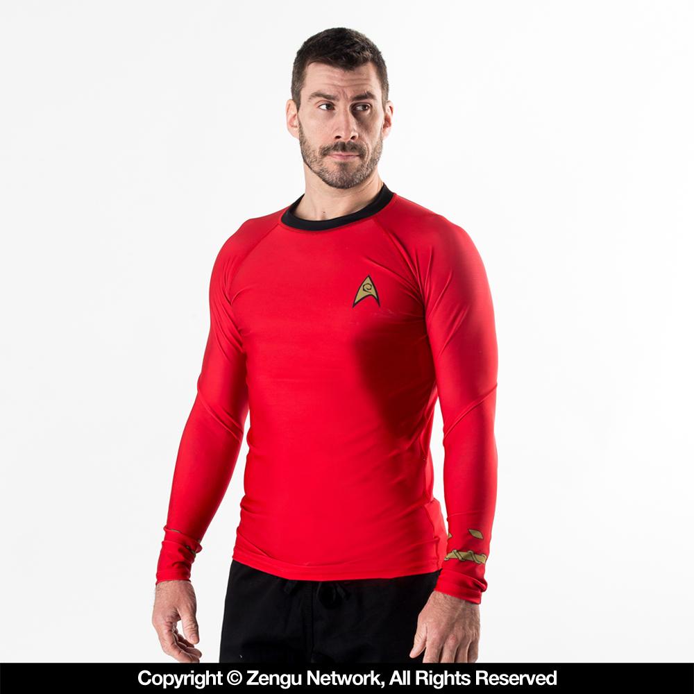 Star Trek Rash Guard - Classic Red Uniform