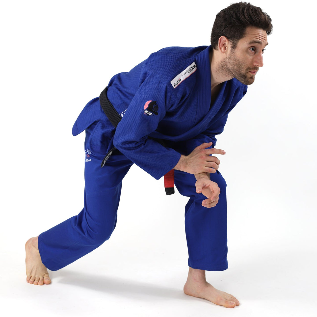 Kitsune "Red Skies" Men's BJJ Gi - Royal Blue