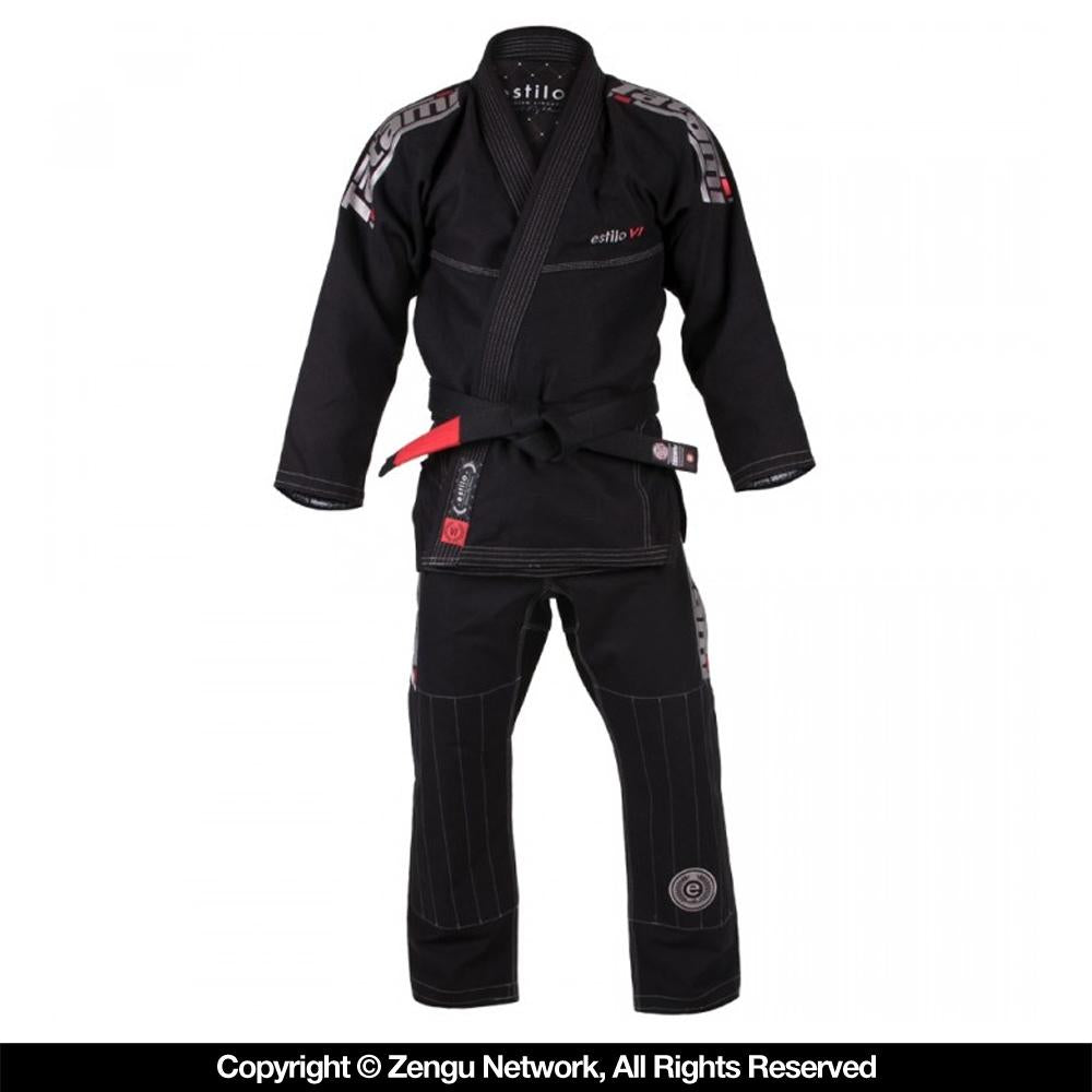 Tatami "Estilo 6.0" BJJ Gi - Black/Silver