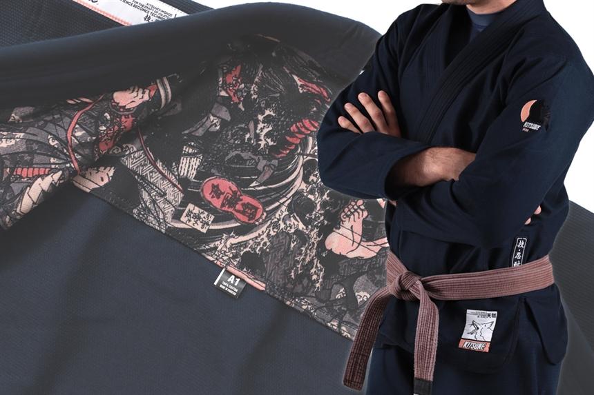 Kitsune "Dragon" BJJ Gi - Navy