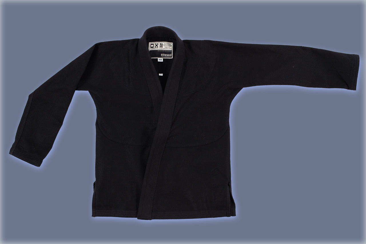 93brand Original "Standard Issue" Jiu Jitsu Gi (First Gen) - Black