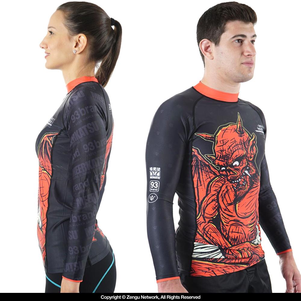 93brand x Meerkatsu "Hell Hooks" Rash Guard