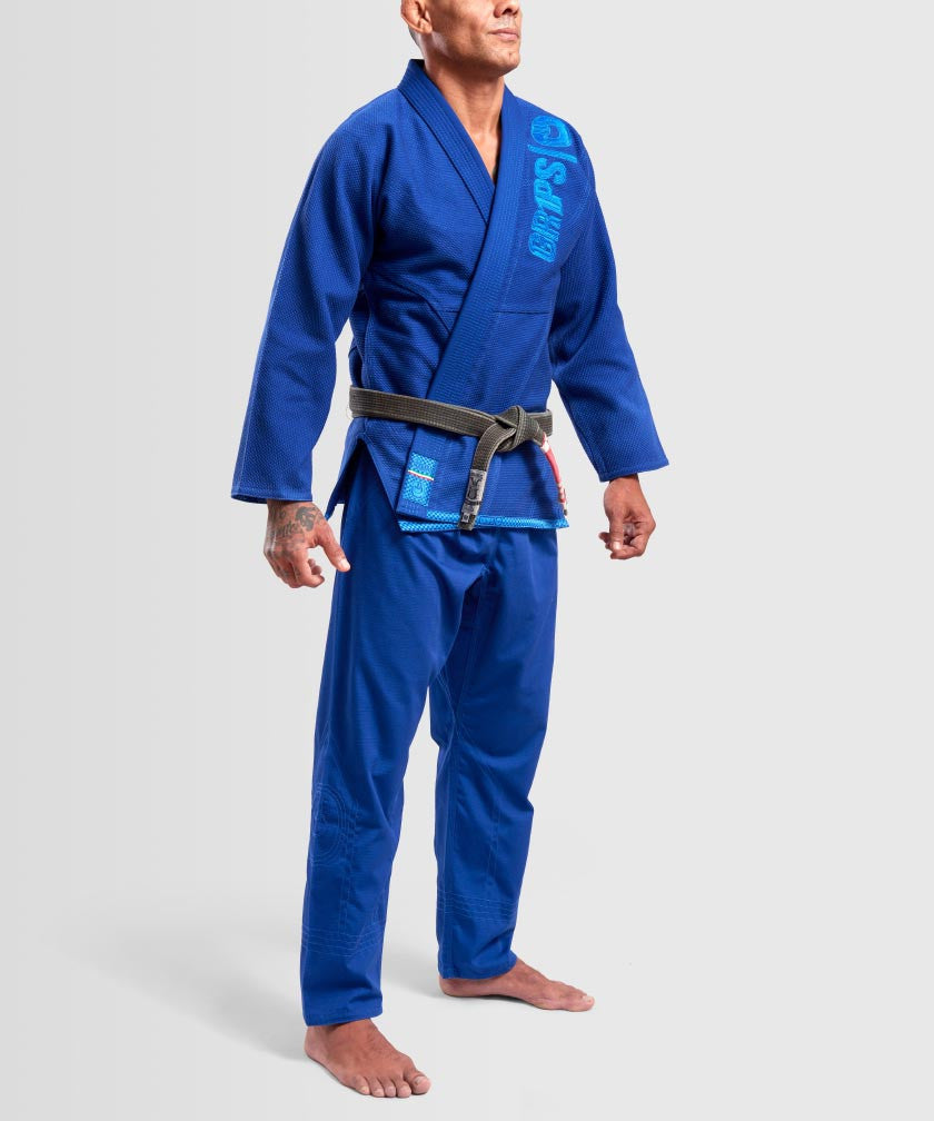 Grips "The Italian" BJJ Gi - Blue