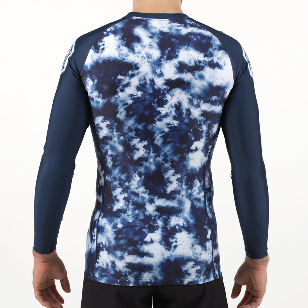 Aesthetic "Tie Dye" Long Sleeve Rash Guard