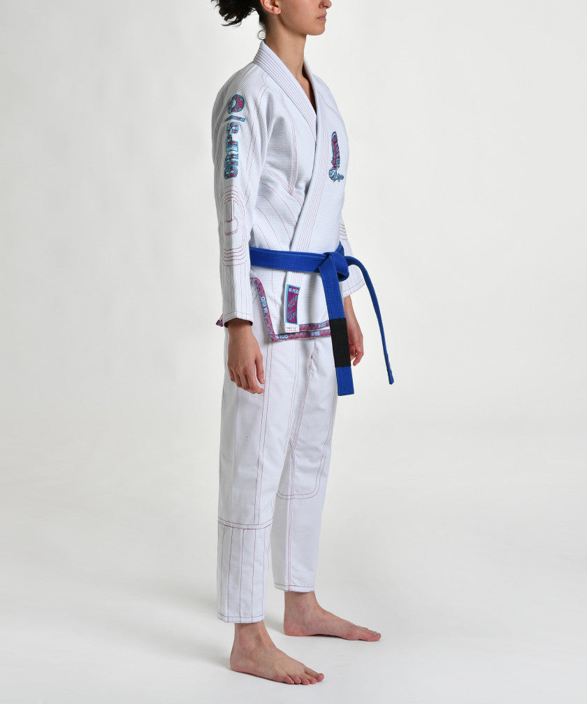 Grips "Ara" Women's BJJ Gi - White