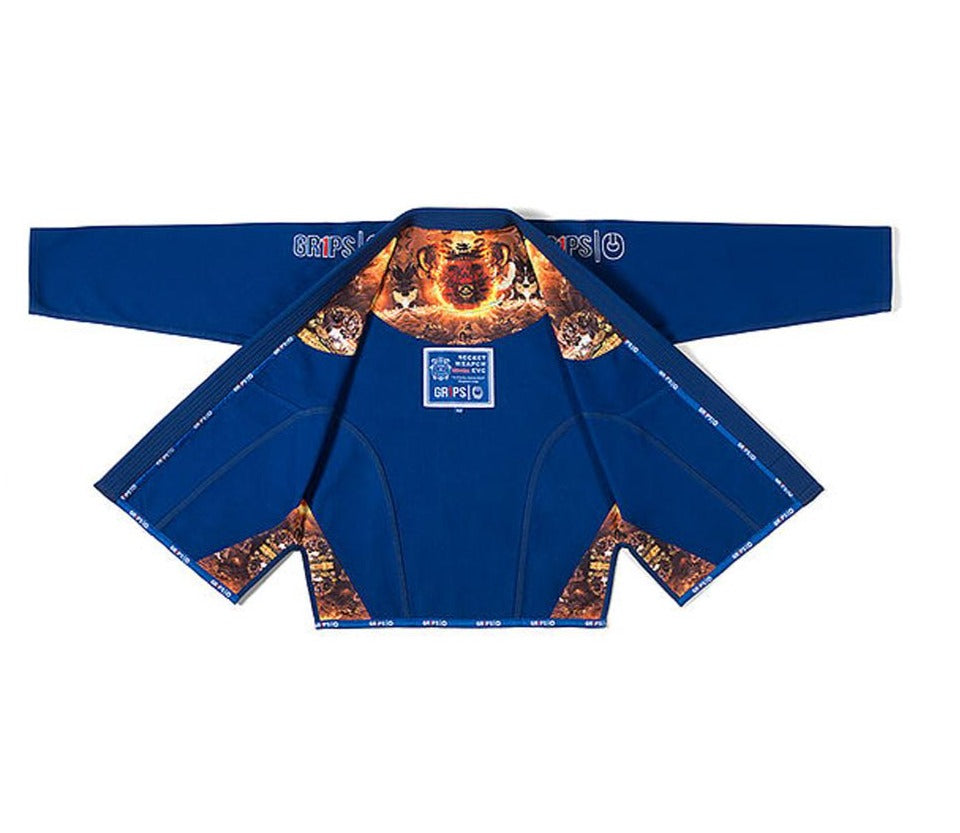 Grips "Secret Weapon Evo" Blue BJJ Gi