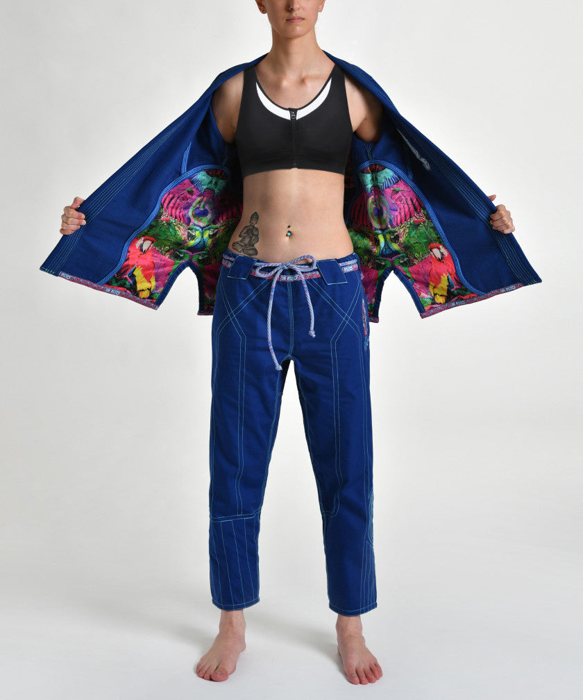 Grips "Ara" Women's BJJ Gi - Blue