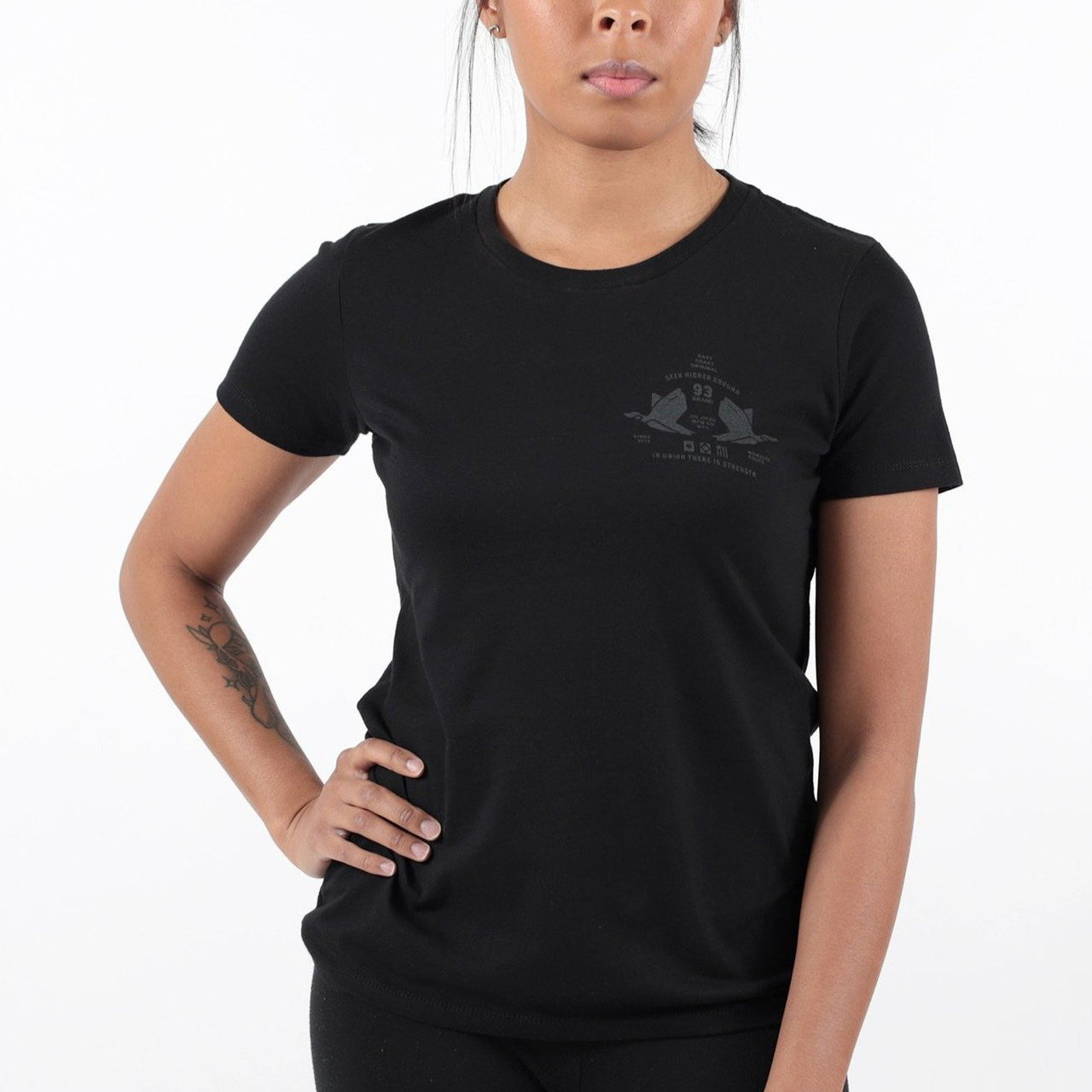 93brand "Leg Locks" Women's T-Shirt