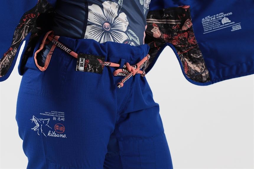 Kitsune "Dragon" Women's BJJ Gi - Blue