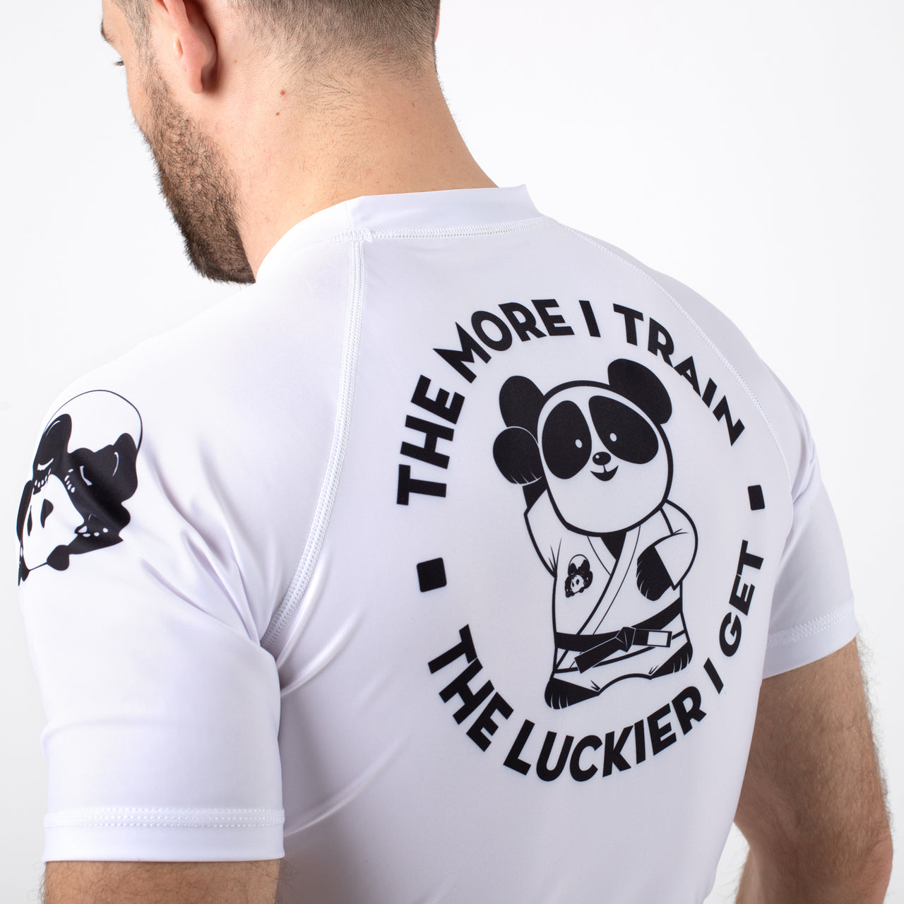 Inverted Gear "Lucky Panda" Ranked Short Sleeve Rash Guard