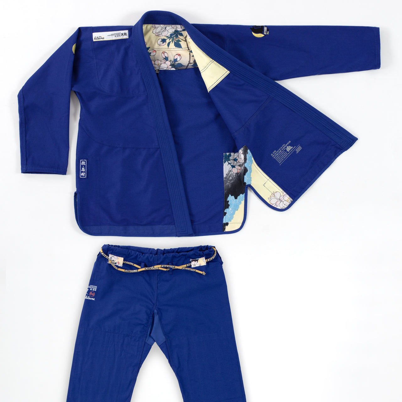 Kitsune "Bloom" Women's BJJ Gi - Royal Blue