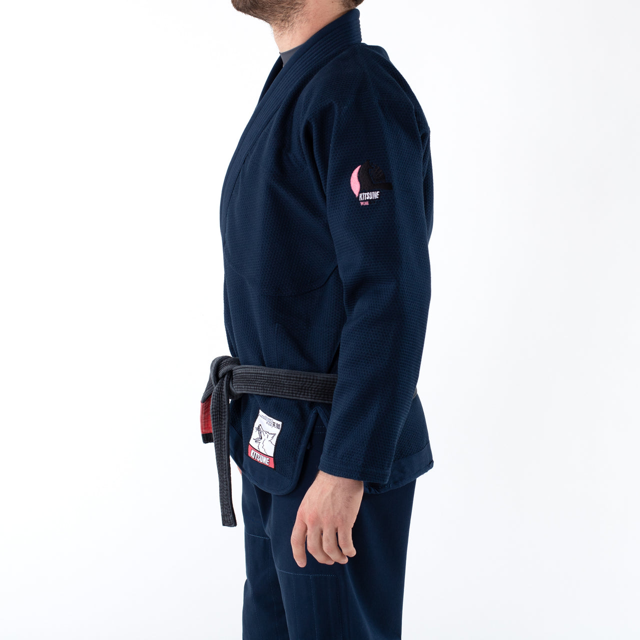 Kitsune "Red Skies" BJJ Gi - Navy Blue